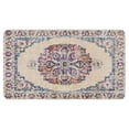 thumbnail image 1 of Bohemian Light Blue Carpet Pattern Linen National Design Farmhouse Door Mat 30 X 17 Inch Welcome Doormat Indoor Outdoor Entrance Floor Mat Non Slip Spring Summer Decor Rubber Mats, 1 of 6