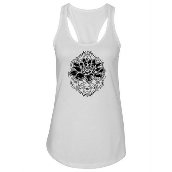 Bohemian Lotus Flower Design
Tank Women -Image by Shutterstock, Female Large
