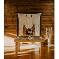 thumbnail image 1 of Bohemian Macrame Wedding Backdrop Decor Boho Chic Macrame Wall Hanging Style Macrame Tapestry Macrame Curtain & Macrame Arch (W 75 X L 85), 1 of 4