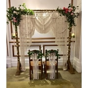 Bohemian Macrame Wedding Backdrop Decor Boho Chic Macrame Wall Hanging Style Macrame Tapestry Macrame Curtain & Macrame Arch W 75 X L 85