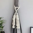 thumbnail image 1 of Bohemian Macrame Woven Rope Curtain Tiebacks Tassels Garland Drapes Holdback Home Decor, 1 of 4