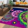 thumbnail image 1 of Bohemian Mandala Area Rug Carpet Floral Flower Floor Door Corridor Hallway Step Mat Pray Rugs for Bedroom Living Room Entrance, 1 of 5