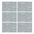 thumbnail image 1 of Bohemian Mandala Medallion Placemats for Dining Table Table Mats for Indoor Kitchen Dining Simple Fashion Table Mats, 1 of 5