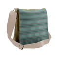 thumbnail image 1 of Bohemian Messenger Bag, Traditional Aztec Art, Unisex Cross-body, by Ambesonne, 1 of 2