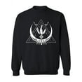 thumbnail image 1 of Bohemian Moon Design Sweatshirt Women -Image by Shutterstock, Female 5X-Large, 1 of 4