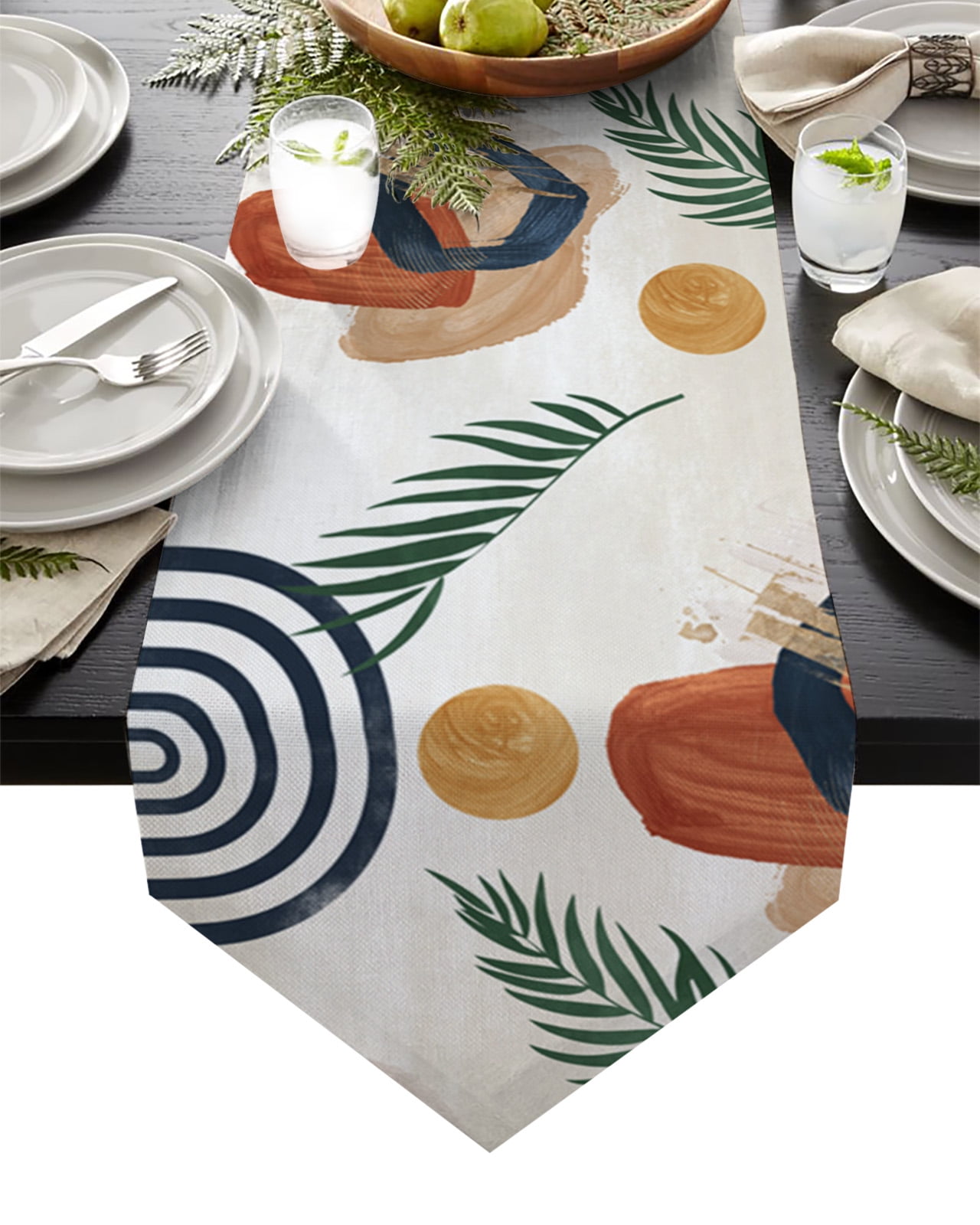 Bohemian National Style Modern Home ration Wedding Party Tablecloth
