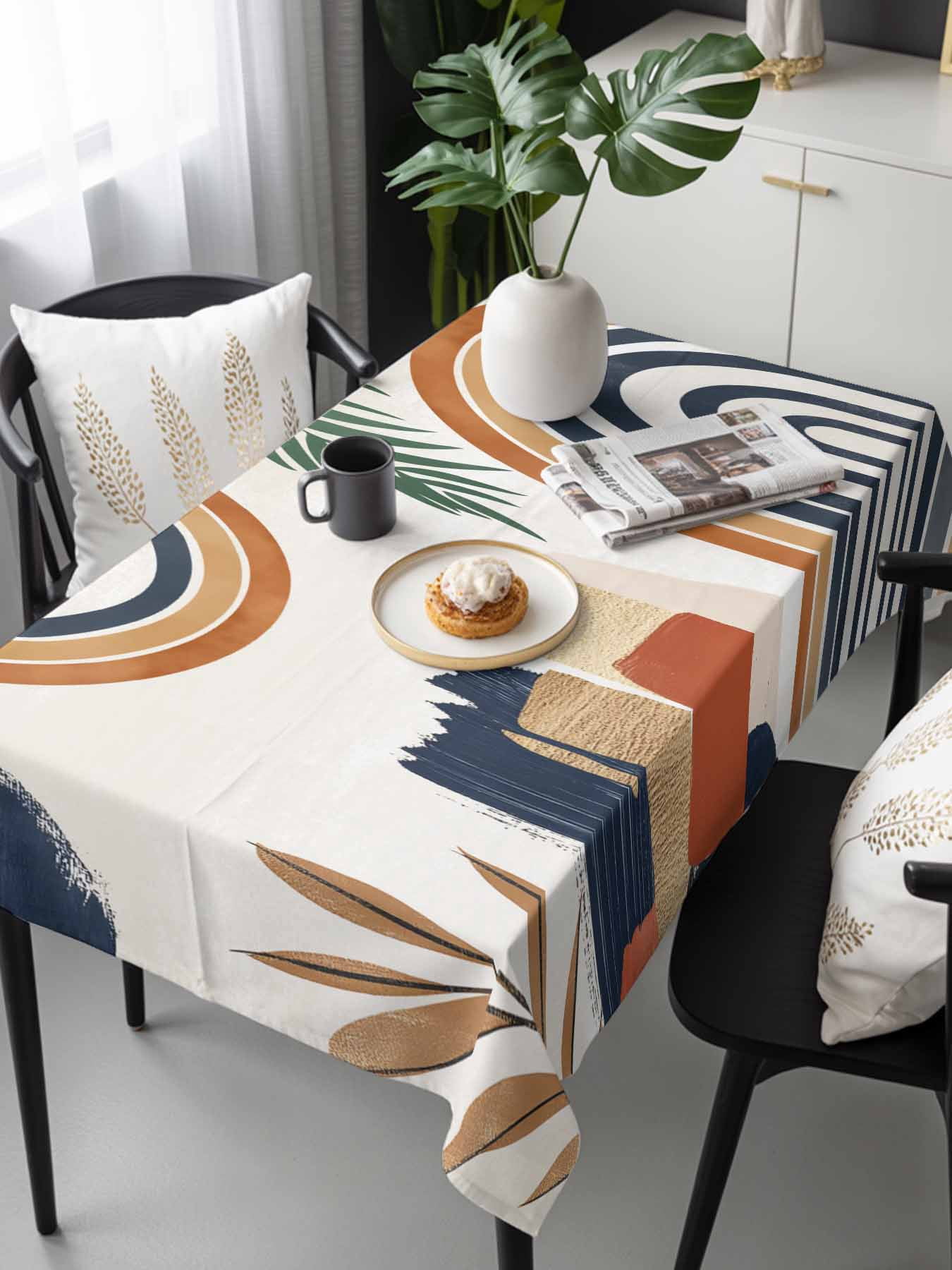 Bohemian Nordic Tablecloth Rectangle Table Cloth 60x120, Waterproof ...