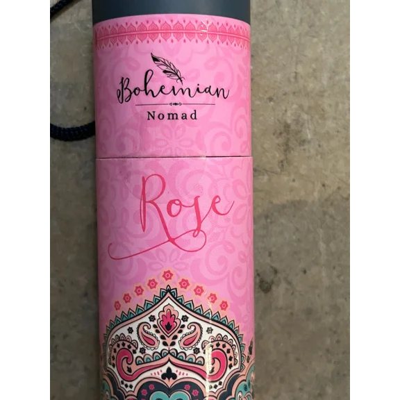 Bohemian Normad Rose Hand-Dipped Incense Vegan 30 Stics W/Holder Container