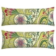 thumbnail image 1 of Bohemian Paisley Body Pillow Cover 20x54 - Colorful Geometric Art Long Pillow Case, Invisible Zipper Closure, Cozy & Skin-Friendly for Maternity & Office Use, 1 of 7