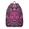 thumbnail image 1 of Bohemian Paisley Print Laptop Backpack, Durable School College Daypack with Multiple Pockets, Lightweight Bookbag, Perfect Gift for Teens, 1 of 5