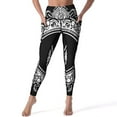 thumbnail image 1 of Bohemian Pattern High Waisted Leggings for Women No See Through Tummy Control Buttery Soft Yoga Pants for Workout Athletic Running, 1 of 6