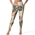 thumbnail image 1 of Bohemian Pattern High Waisted Leggings for Women No See Through Tummy Control Buttery Soft Yoga Pants for Workout Athletic Running, 1 of 6