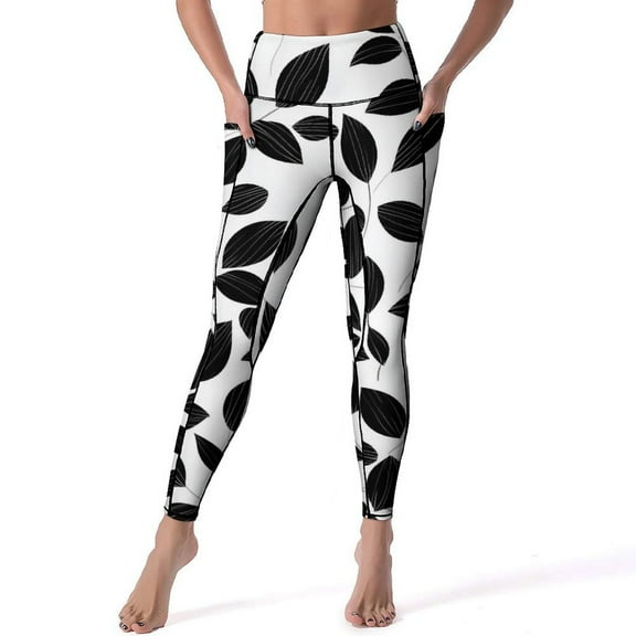 Bohemian Pattern High Waisted Leggings for Women No See Through Tummy Control Buttery Soft Yoga Pants for Workout Athletic Running