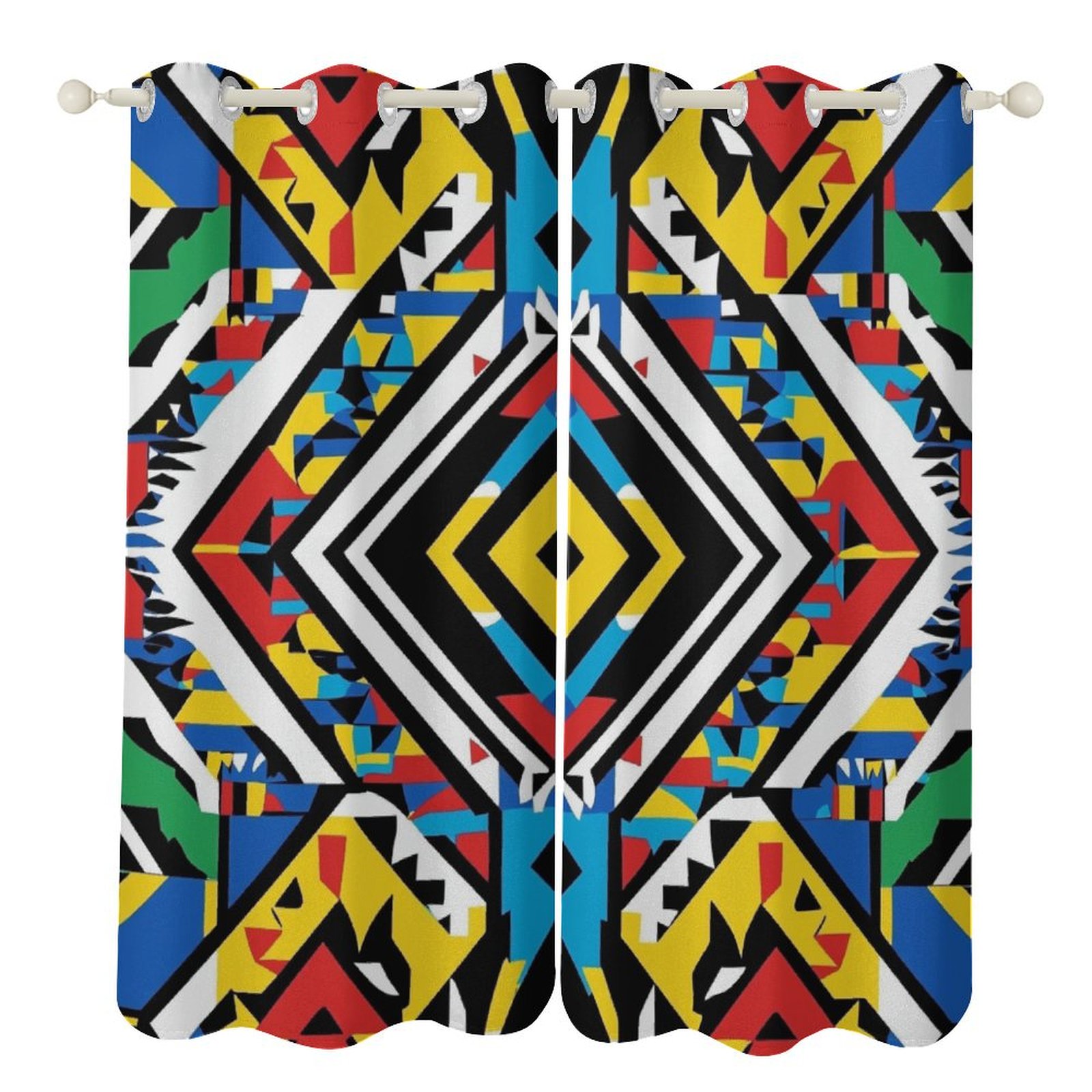 View of Bohemian Pattern Suitable for Living Rooms with Perforated Insulation ...
