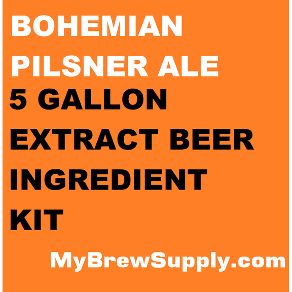 Bohemian Pilsner MBS 5 gal Homebrew Beer Ingredient Kit