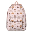 thumbnail image 1 of Bohemian Print Unisex Daypack: Versatile Boho Backpack with Front Pocket for School, College, Work Commute, Travel, Vacation, Lightweight and Stylish, Wonderful Gift, 1 of 5