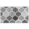 thumbnail image 1 of Bohemian Retro Floral Non-Slip Entryway Door Mat,Boho Indoor Decor Durable Low Plush Door Mat,Washable Welcome Rug for Patio Hallway Home Decor 17x30 Inches, 1 of 6