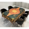 thumbnail image 1 of Bohemian Retro Style Tablecloth Fashion Design Printing Decorative Geometric Pattern Home Textile Waterproof Table Tablecloth, 1 of 5