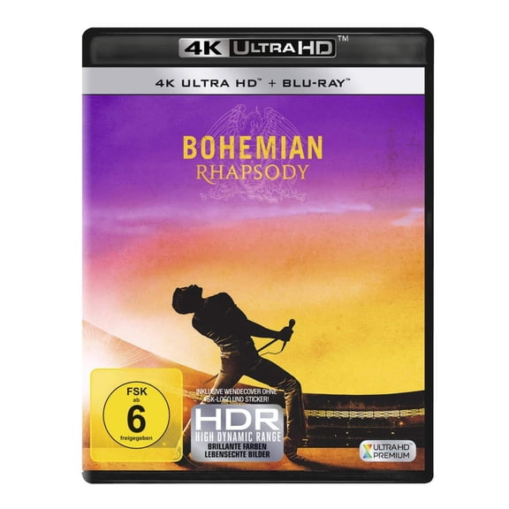 Bohemian Rhapsody (4K Ultra-HD + Blu-ray) (4K Ultra HD) Aaron McCusker Gwilym Lee Bryan Singer