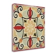 thumbnail image 1 of Bohemian Rooster Tile Square II By Daphne Brissonnet - Canvas Fabric Multi-Color, 1 of 2