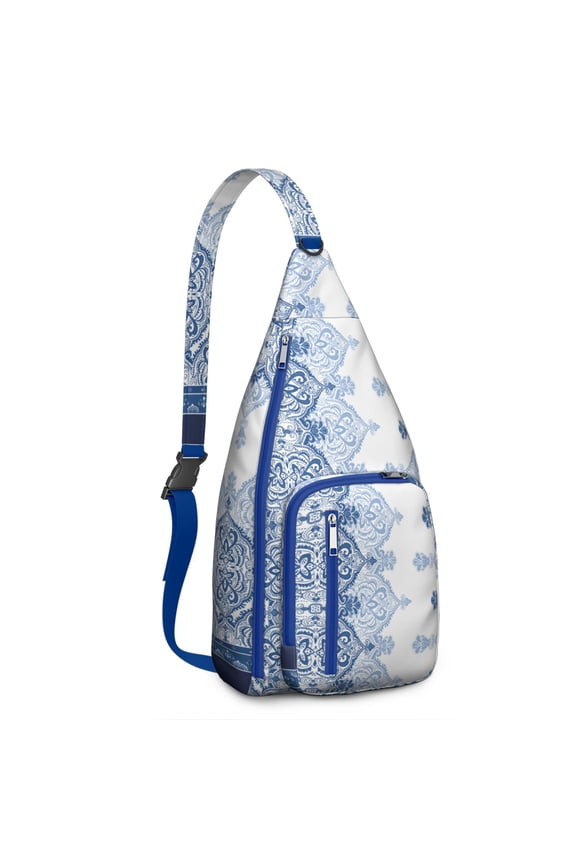 Bohemian Rustic Sling Backpack – Crossbody Chest Bag