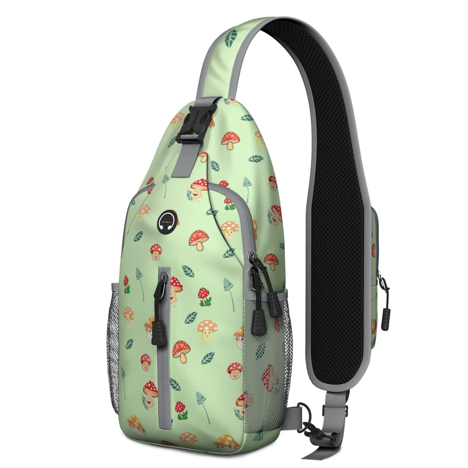 Backpack Boho pockets, adjustable straps, unisex style Hippie Canvas Women Backpack Purse- Boho Style Ethnic  main image 3