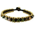 thumbnail image 1 of Bohemian Seven Colored Jade Pearl Beaded Stackable Strand Bracelet, 1 of 3