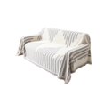 thumbnail image 1 of Bohemian Sofa Cover for 3 Cushion Couch, Non Slip Chenille Furniture Protector with Fringe, Pet Friendly Washable Throw for Living Room, Gray 51x94 Inch, 1 of 8