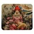 thumbnail image 1 of Bohemian Square Desk Pad Mouse Mat Gaming Mousepad, 8.3x9.8 Inch, Non-Slip Rubber Bottom, Printed, Suitable for Office and Gaming, 1 of 6