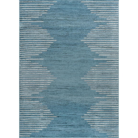 Bohemian Stripe Area Rug Non Slip Stain Resistant Carpet for Living Room Kitchen Doormat Bedroom Dining Home Office Runner Rug