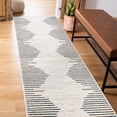 Bohemian Stripe Cream 2 x7 Runner Rug Walmart Bohemian stripe cream 2 x7 runner rug walmart