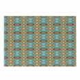 thumbnail image 1 of Bohemian Stripe Cutting Board, Tie Dye Style Highly Colorful Geometrical Dots Triangles Rhombus Art, Decorative Tempered Glass Cutting and Serving Board, in 3 Sizes, by Ambesonne, 1 of 2