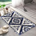 thumbnail image 1 of Bohemian Style 287 Non-Slip Memory Foam Bath Rug: Absorbent, Quick-Dry, Machine Washable, Soft & Comfortable - M, 1 of 7