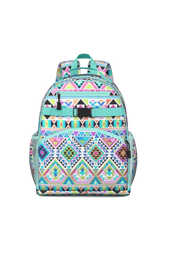 Bohemian Style Boho Chic Daypack - Adjustable Breathable Straps for Students