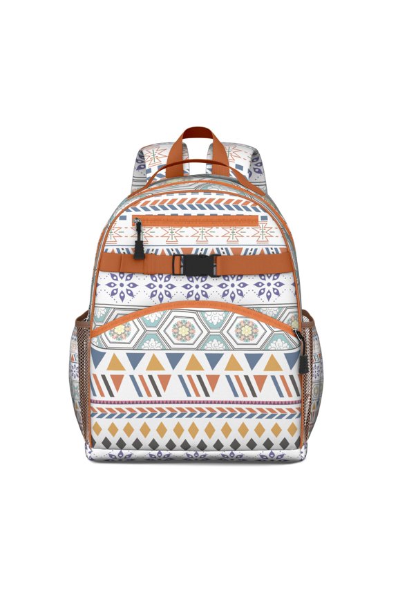 Bohemian Style Boho Chic Daypack - Adjustable Breathable Straps for Teens