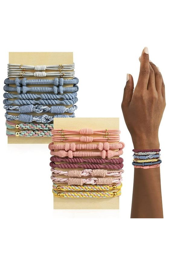 Bohemian Style Bracelet Jewelry Set with Exquisite Hair Rope Accessories for Women