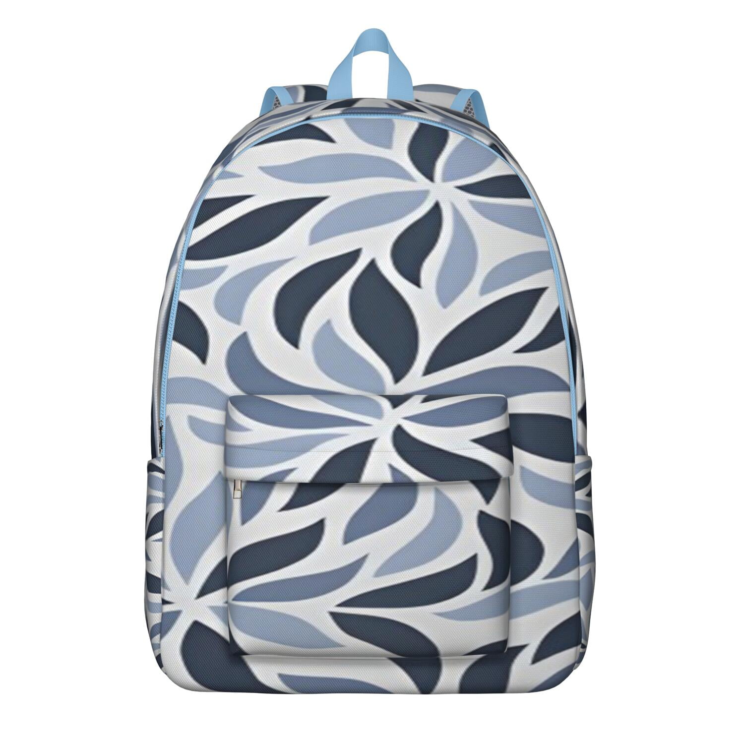 Bohemian Style College Backpack, Lightweight and Durable Laptop Bag with Floral and Tribal Inspired Patterns