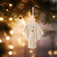 thumbnail image 1 of Bohemian Style Handmade Woven Star Pendant Cotton Wall Hanging White Tassel Ornament Christmas Tree Decoration Home Decor Gift, 1 of 6
