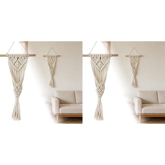 Bohemian Style Rope Weaving Wall Hanging A Hand Woven Rope Tapestry With Tassels Suitable For In Living Rooms Bedrooms And Baby Rooms