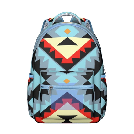 Bohemian Style University Backpack - Large Capacity & Expandable Pockets | Versatile
