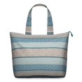 thumbnail image 1 of Bohemian Style Women’s Travel Duffel, Rainbow Retro Weekender Bag with Tribal and Artistic Details, Carry-on Tote for Daily Commute and Trips, 1 of 5