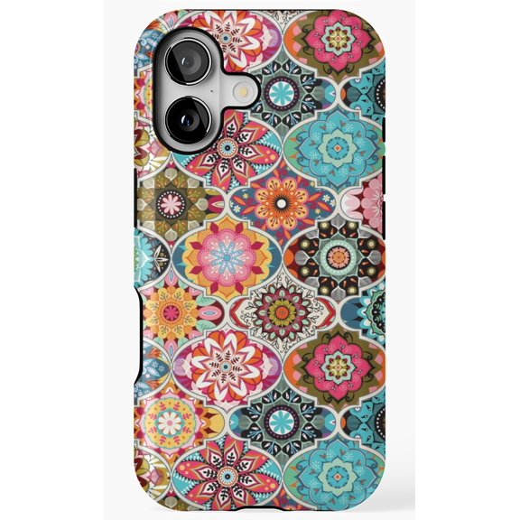 Bohemian Summer Boho Chic Artistic Design Phone Case for iPhone 17 16 15 14 13 12 11 Pro Max