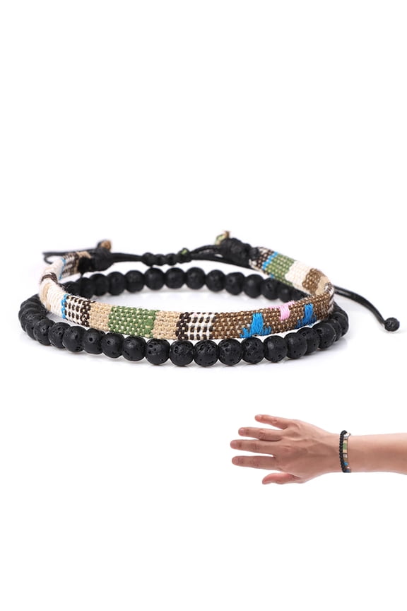 Bohemian Surfer Fabric Bracelet