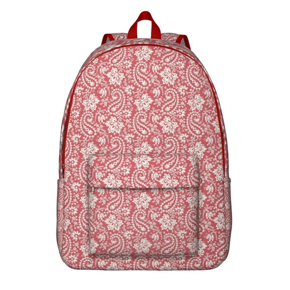 Bohemian Tribal Print Laptop Backpack, Water-Resistant and Artistic Bookbag for Students and Commuters