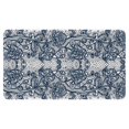 thumbnail image 1 of Bohemian Vintage Blue Flowers Door Mat Welcome Door Mat for Front Door, Home Entrance, Yard, Floor, Patio, Non Slip Spring Summer Welcome Mat Indoor Outdoor Doormat 0"*", 1 of 6