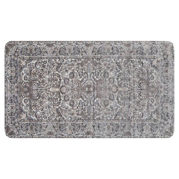 Bohemian Vintage Grey Door Mat Welcome Door Mat for Front Door, Home Entrance, Yard, Floor, Patio, Non Slip Spring Summer Welcome Mat Indoor Outdoor Doormat 0"*"