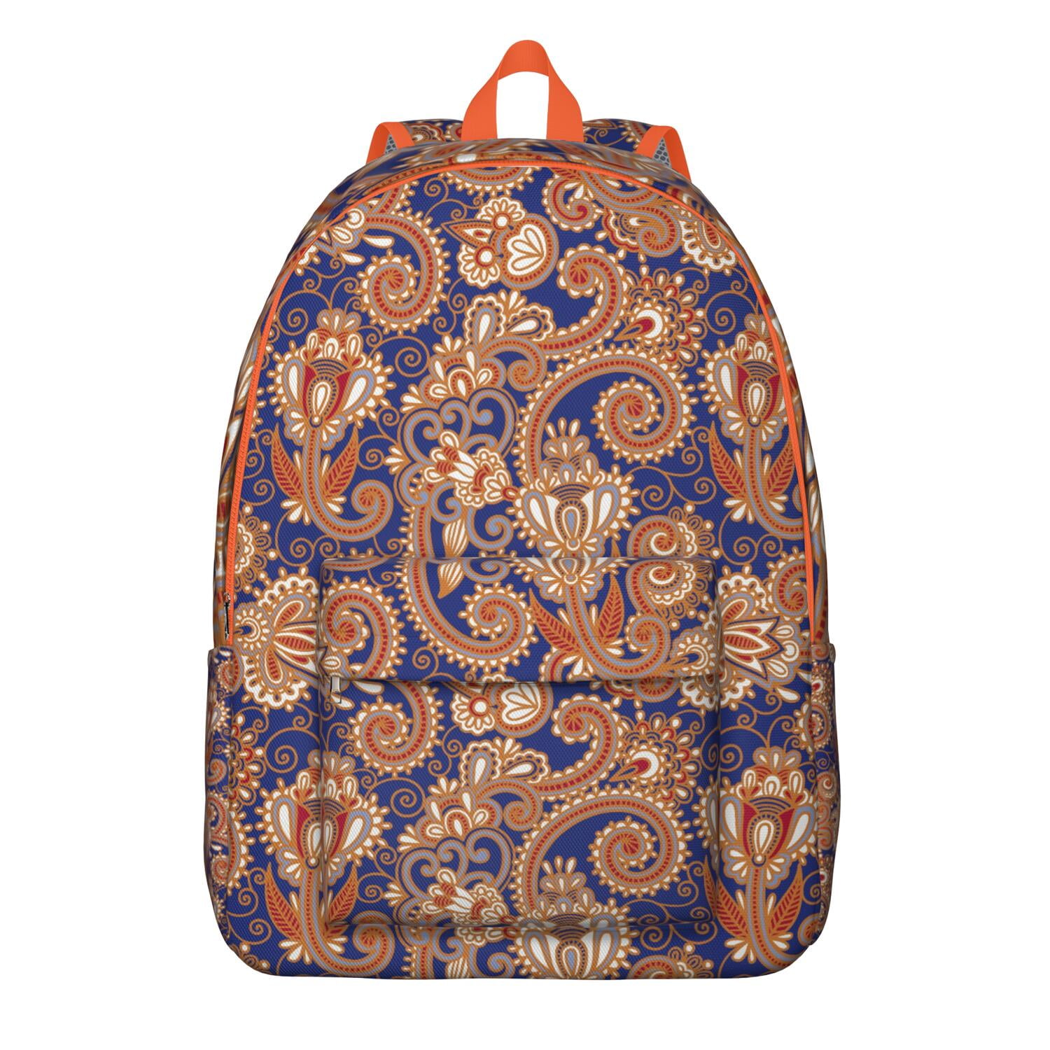 Boho Ethnic Mandala Print Travel Backpack for Women, Sacred 