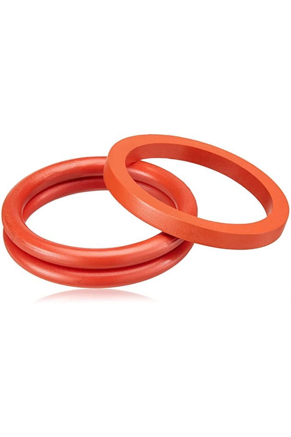 Bohemian handmade wood bangle for women and girls in a set of 3 pc in red color by Chahat Accessories