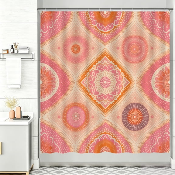 Bohemian shower curtain classy shower curtain shower curtain 72 x 72 water repellent shower curtain classy bathroom decor