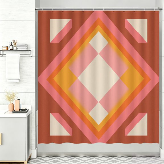 Bohemian shower curtain fabric shower curtain washable 72 shower curtain shower curtain polyester bathroom decor aesthetic